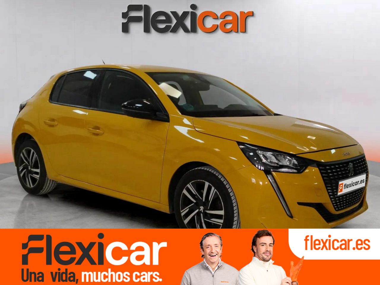 Peugeot 2008 naranja 2023  de segunda mano - peugeot 208 2023 /