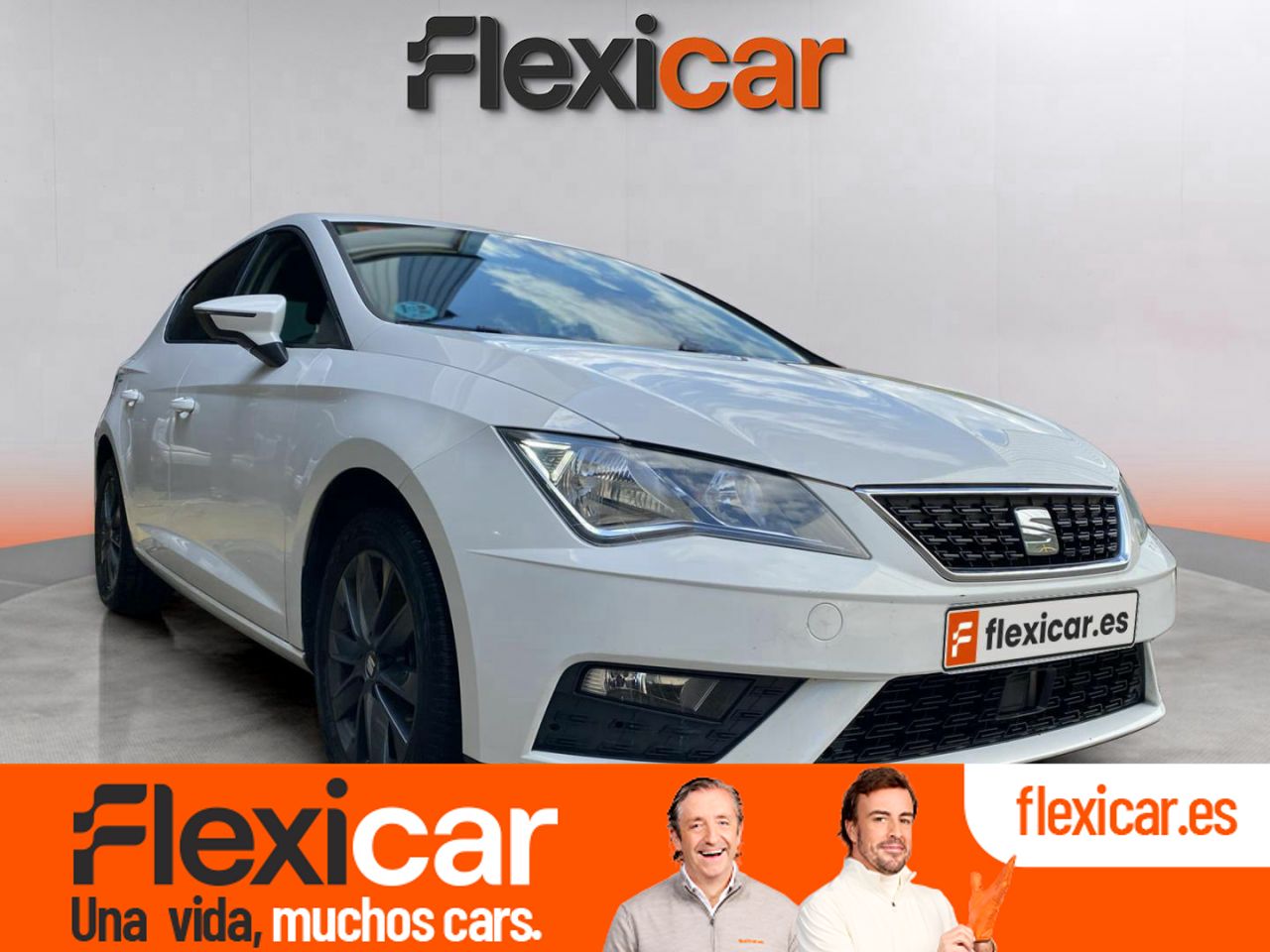 Seat ibiza blanco nevada  de segunda mano - seat leon 2019 /