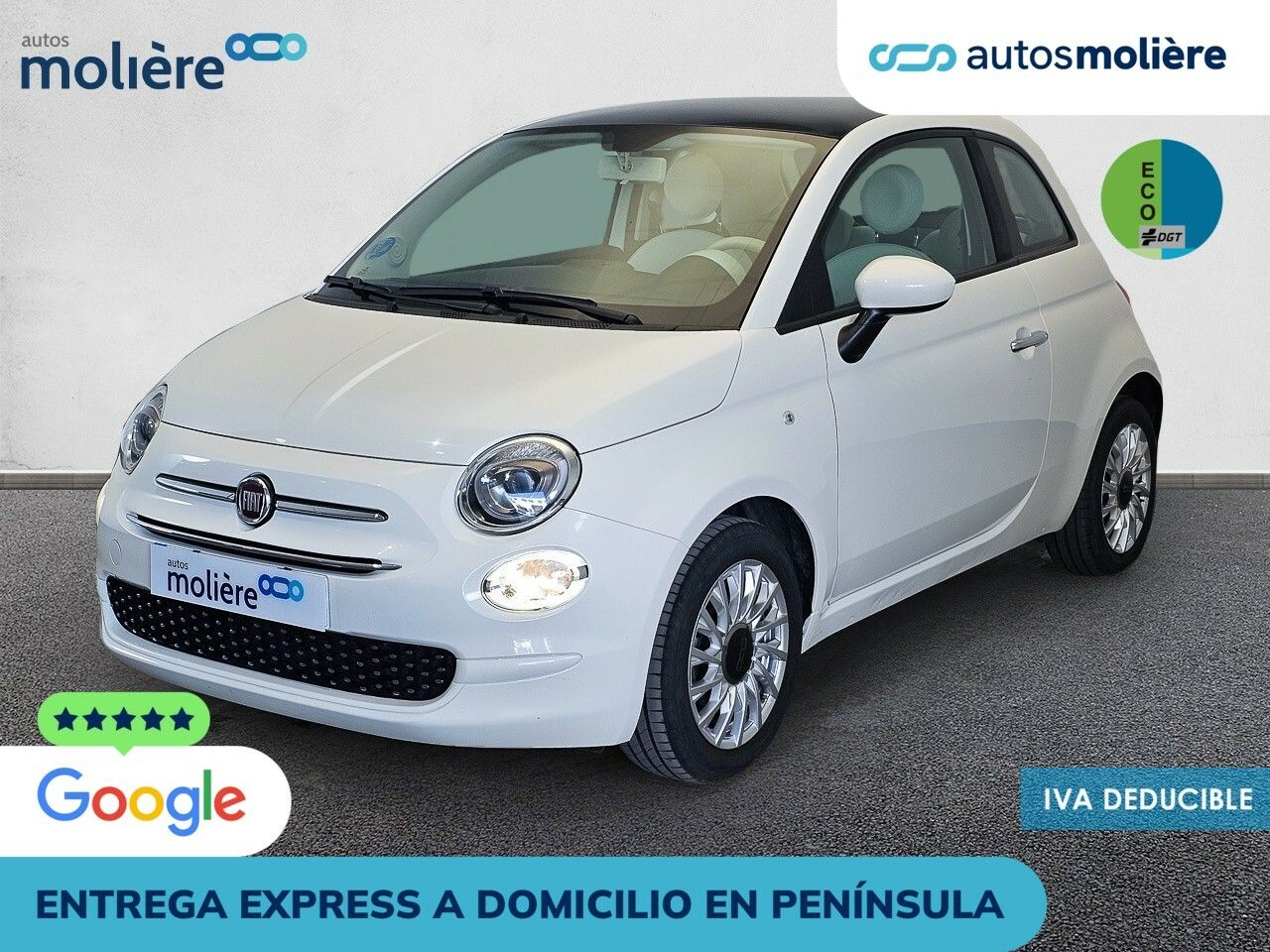 Bolsillos traseros en asientos del acompanante  de segunda mano - fiat 500 2021 /