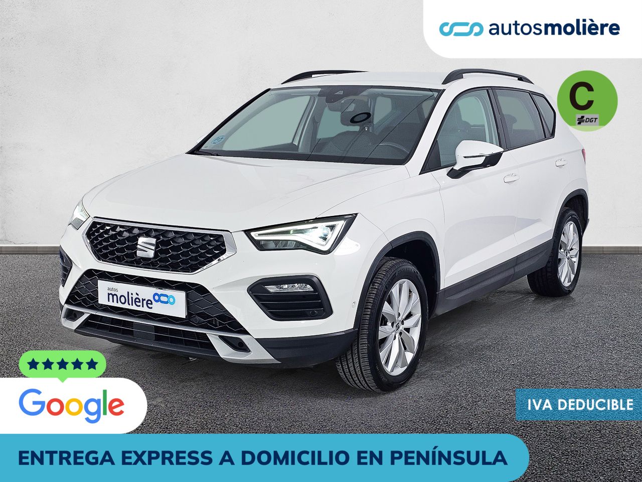 Seat ateca blanco 5 puertas  de segunda mano - seat ateca 2023 /
