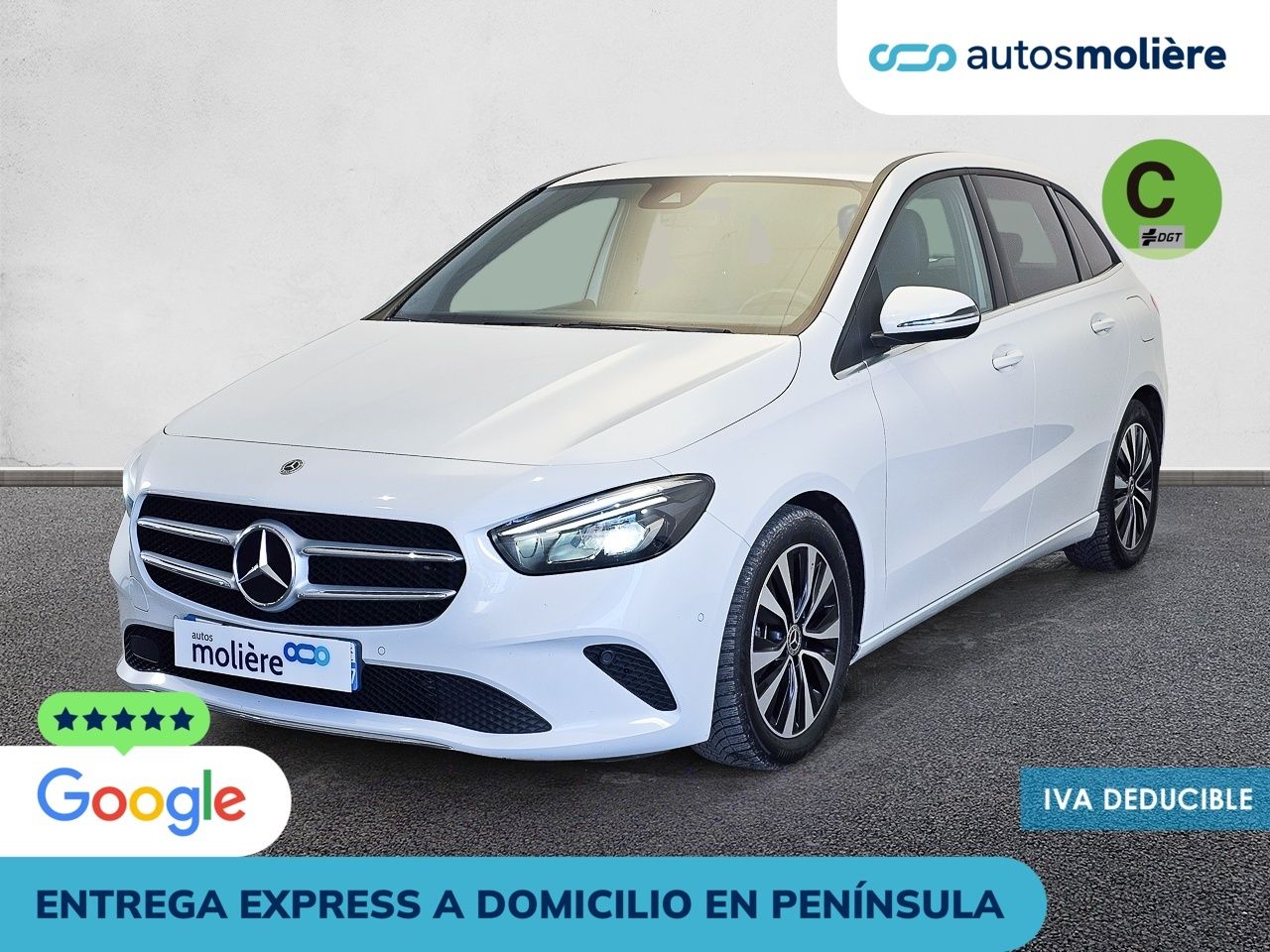 Alerta de vehiculos en angulo muerto  de segunda mano - mercedes clase b 2021 /