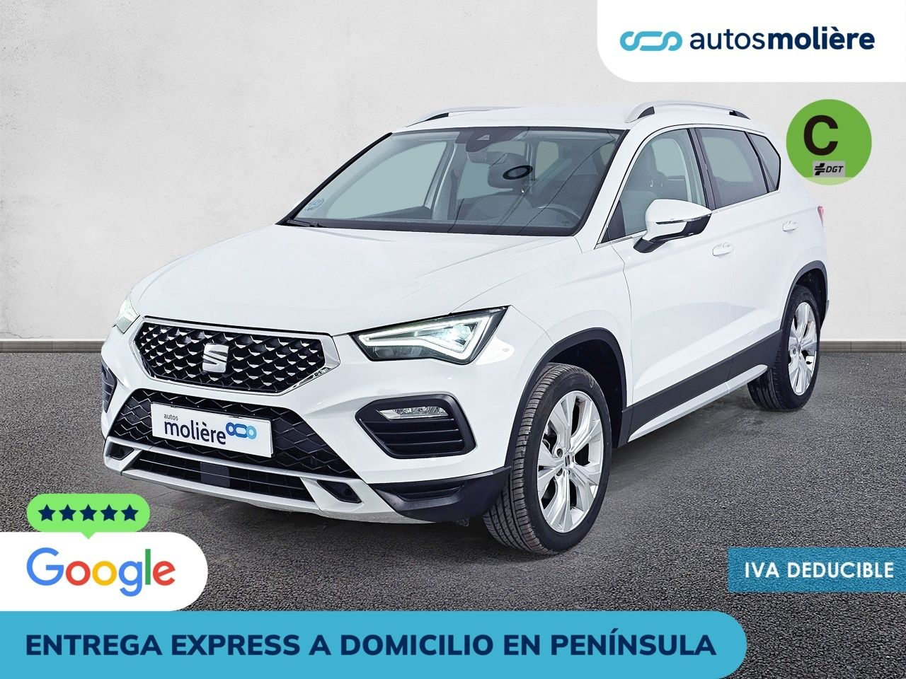 Seat ateca blanco 5 puertas  de segunda mano - seat ateca 2023 /