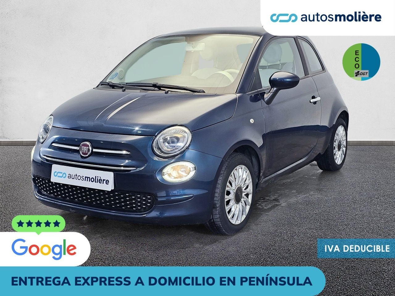 Bolsillos traseros en asientos del acompanante  de segunda mano - fiat 500 2020 /