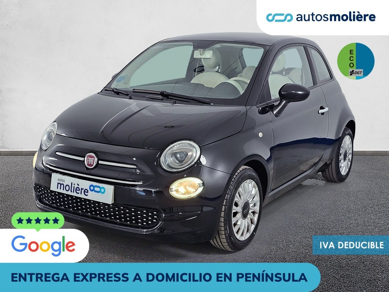 Bolsillos traseros en asientos del acompanante  de segunda mano - fiat 500 2021 /