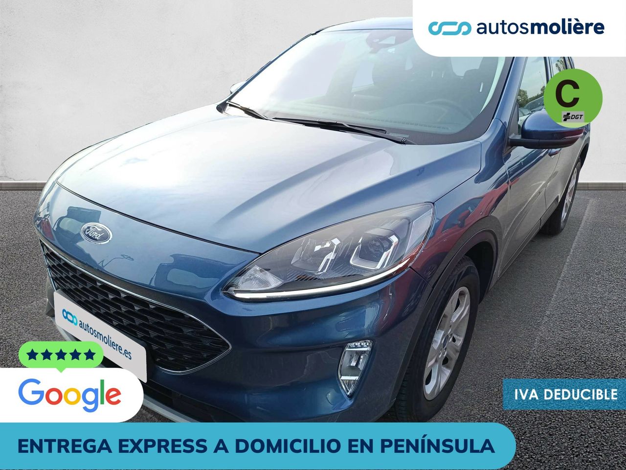 Ford focus 2022 azul 5 puertas diesel  de segunda mano - ford kuga 2023 /