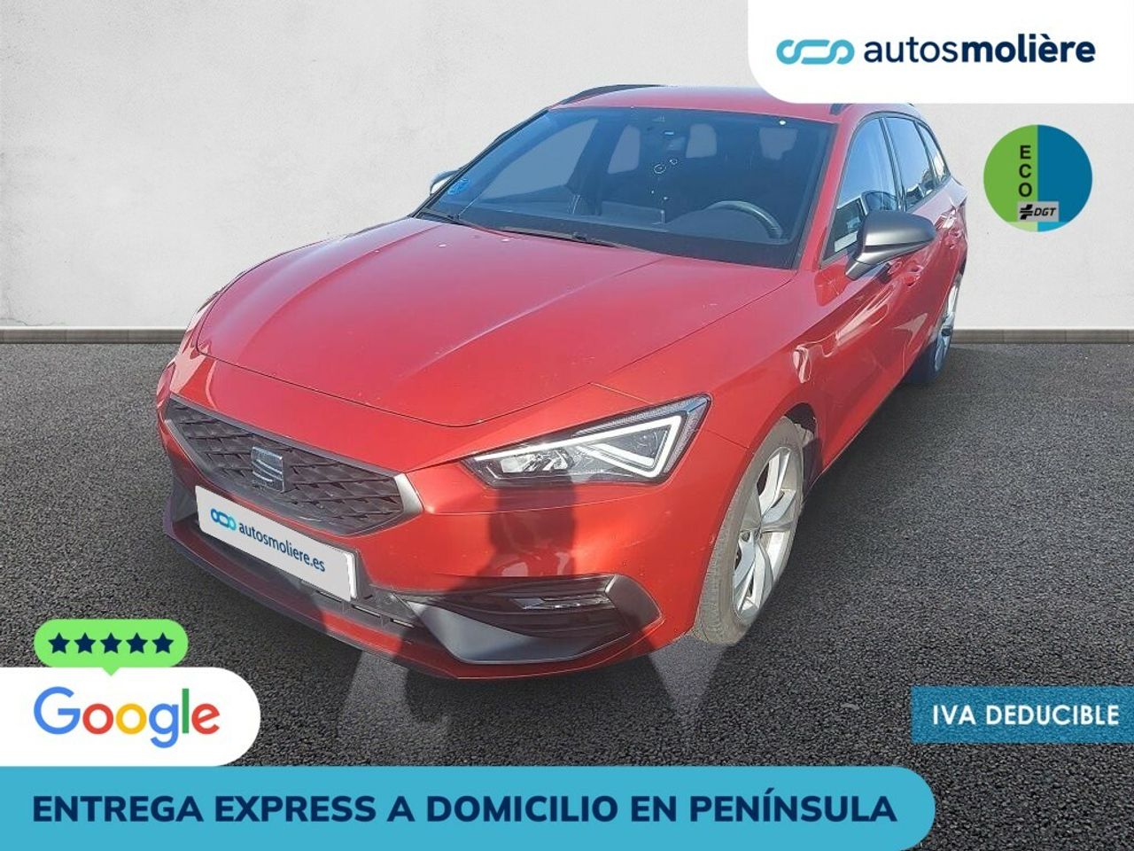 Coche de segunda mano con altavoces en puerta delantera  de segunda mano - seat leon 2021 /