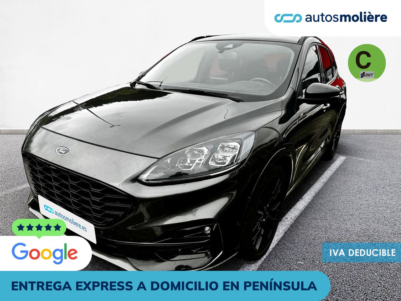 Mini 3 puertas negro  de segunda mano - ford kuga 2023 /