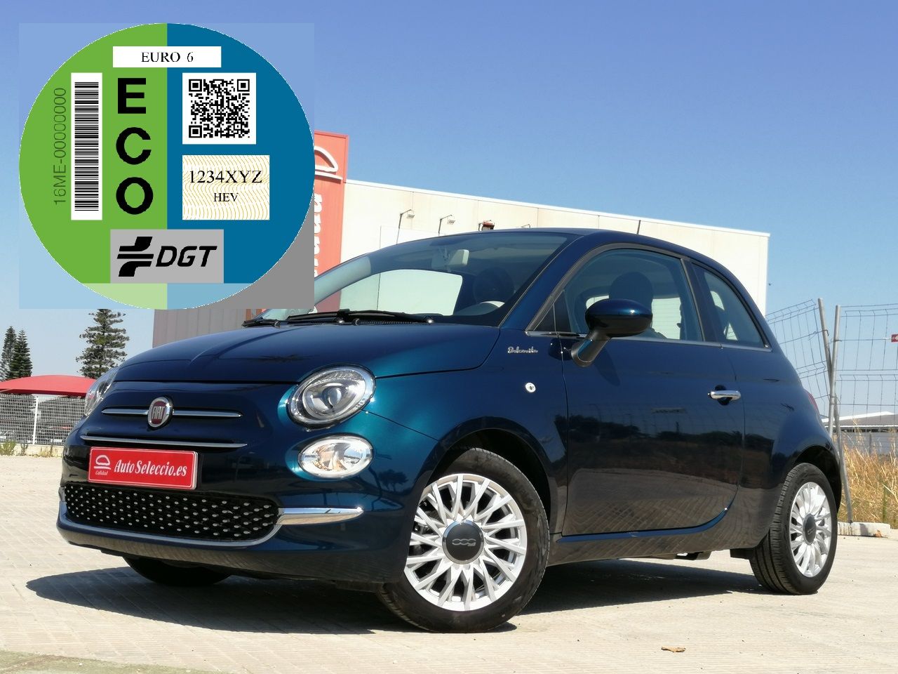 Fiat 500 con volante multifuncional  de segunda mano - fiat 500 2022 /