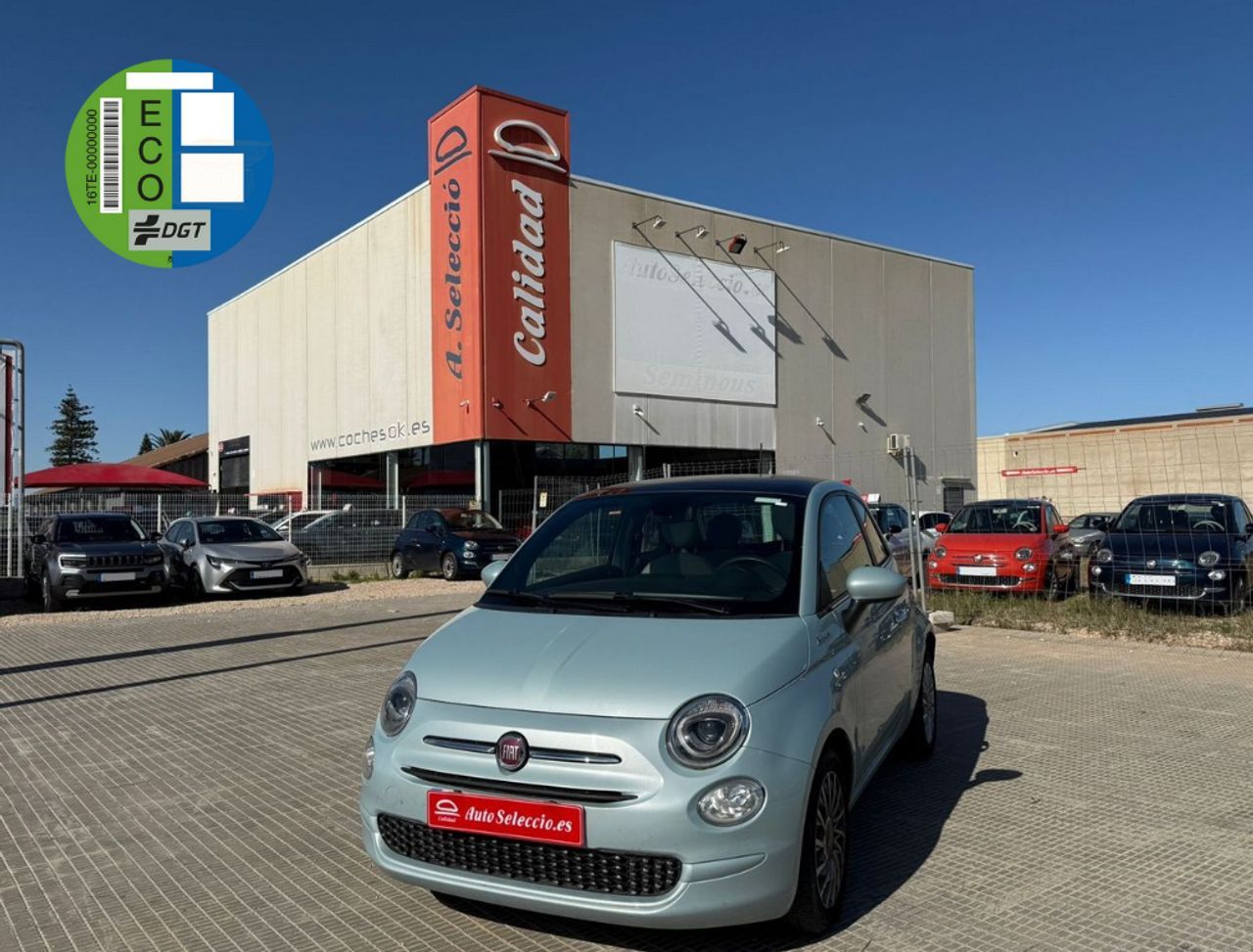 Fiat 500 con volante multifuncional  de segunda mano - fiat 500 2024 /