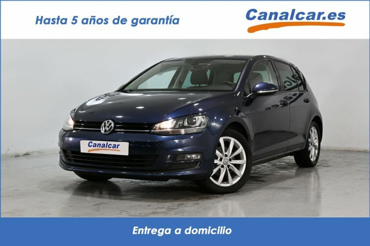 Volkswagen golf azul 5 plazas  de segunda mano - volkswagen golf 2016 /