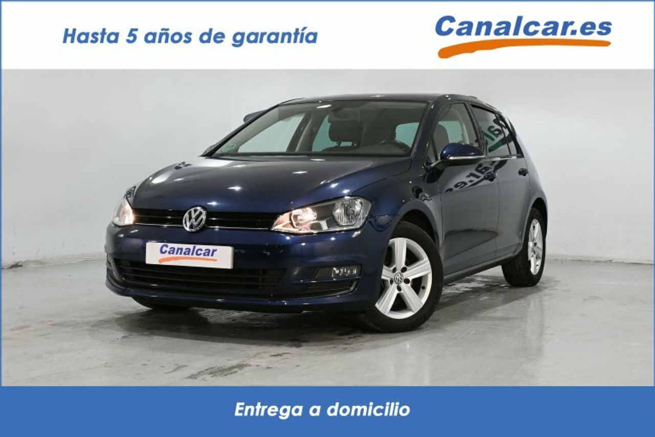 Volkswagen golf azul 5 plazas  de segunda mano - volkswagen golf 2016 /