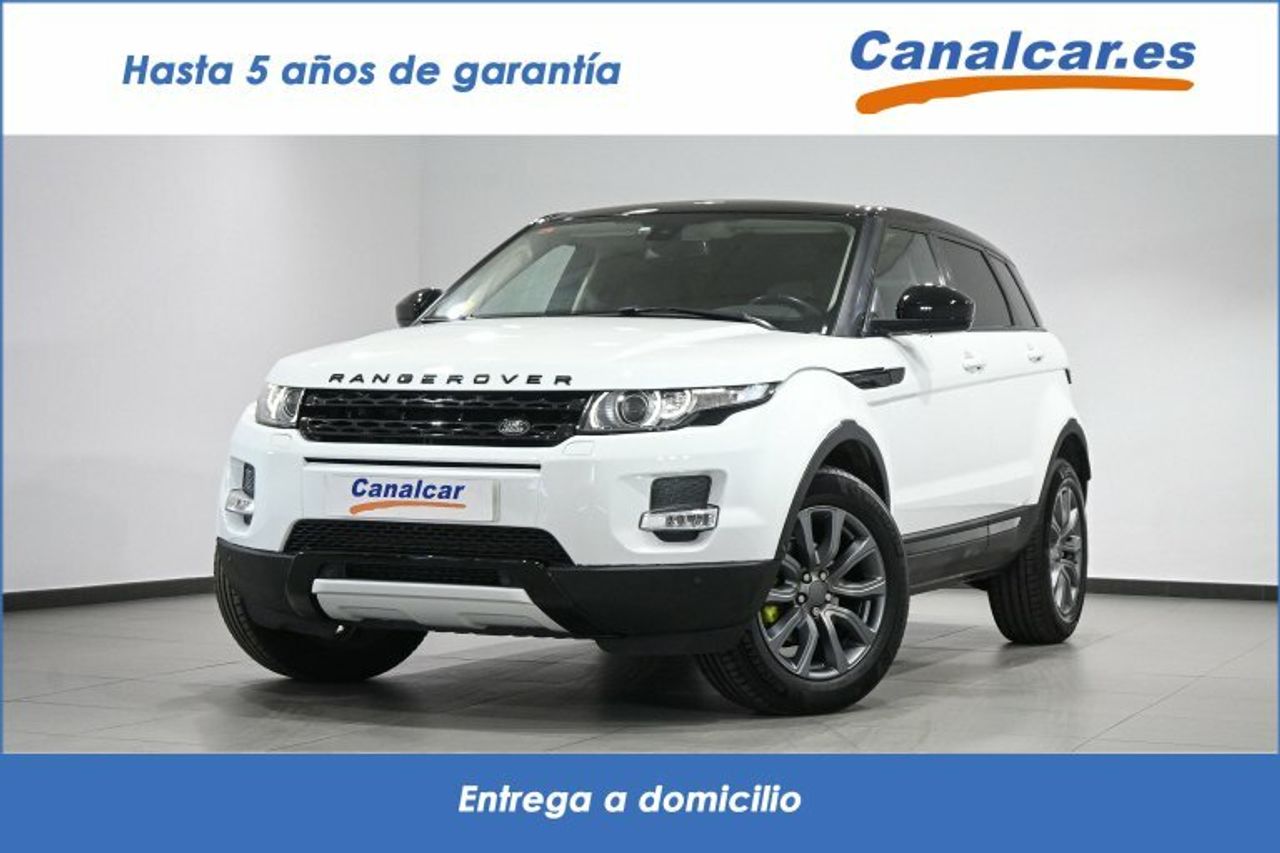 Land rover evoque blanco  de segunda mano - land-rover range rover evoque 2014 /