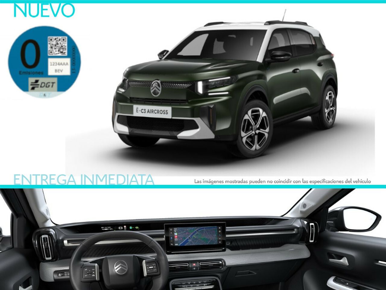 Citroen c4 picasso control velocidad crucero  de segunda mano - citroën ë-c3 aircross 2025 /