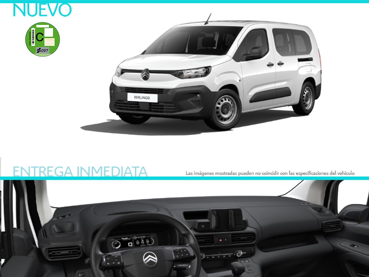 Citroen c3 12 manual  de segunda mano - citroën berlingo 2025 /
