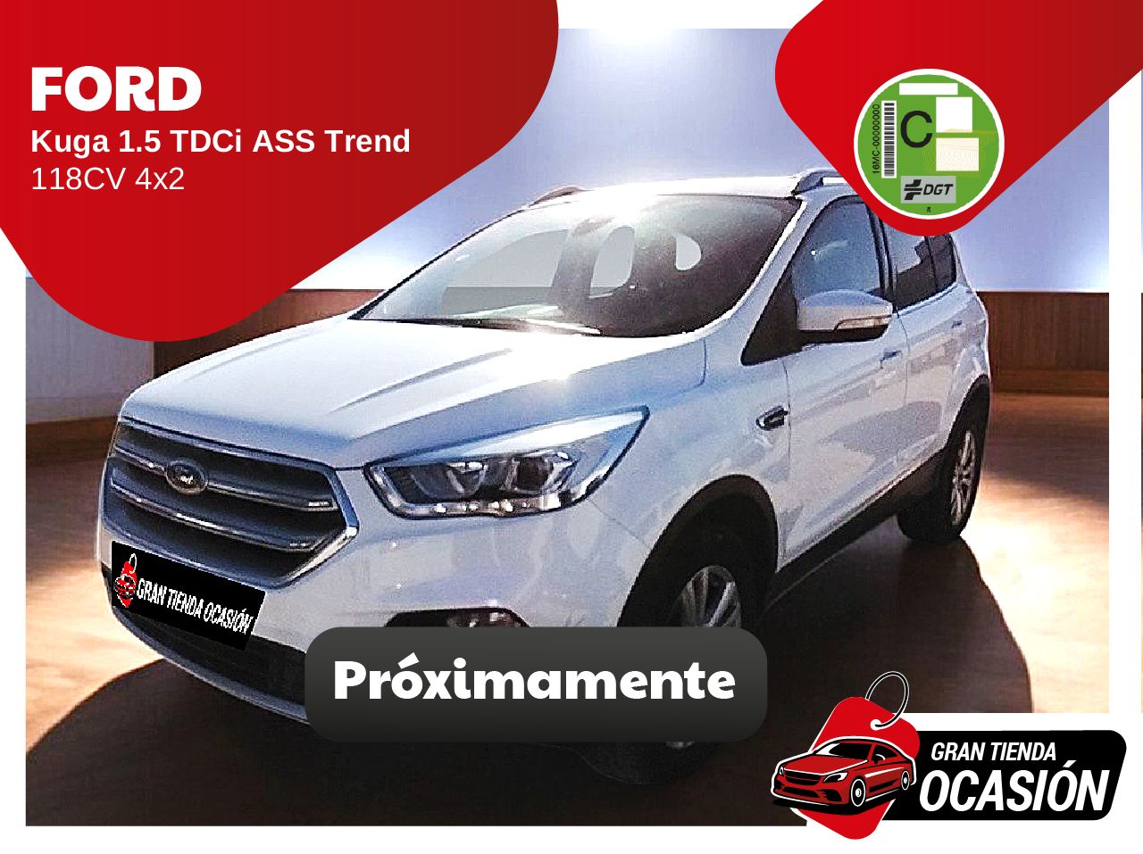 Ford c max sensor lluvia  de segunda mano - ford kuga 2018 /