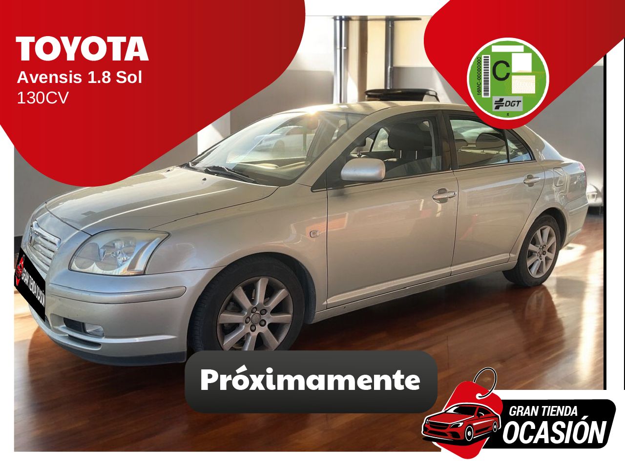 Llantas aleacion dorado  de segunda mano - toyota avensis 2006 /
