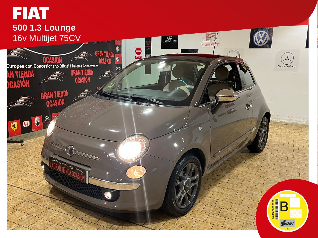 Foto fiat 500 2008 /