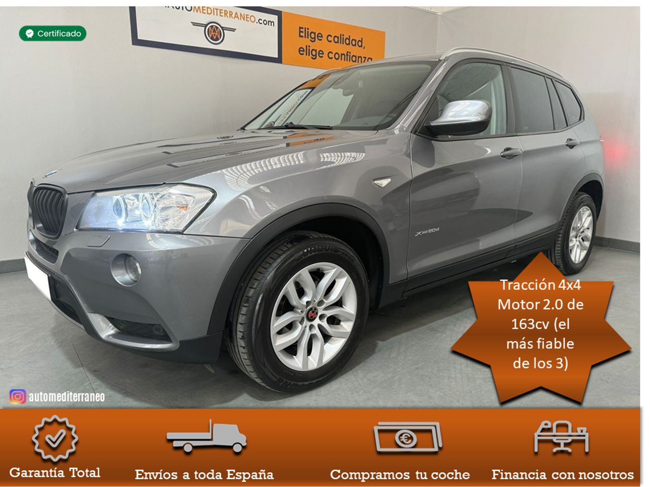 foto de bmw x3 2011 de segunda mano