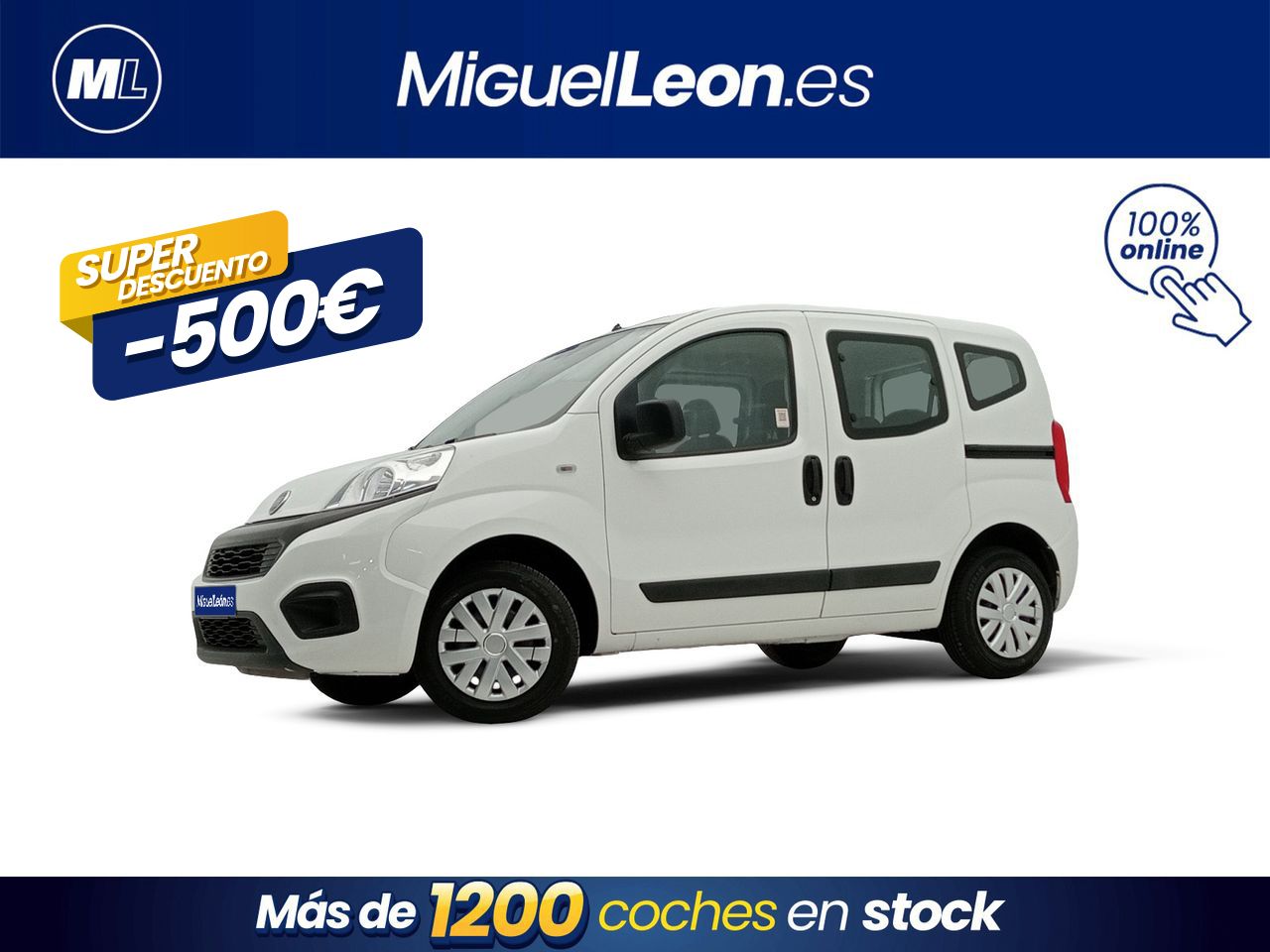 Gran nave  de segunda mano - fiat qubo 2018 /