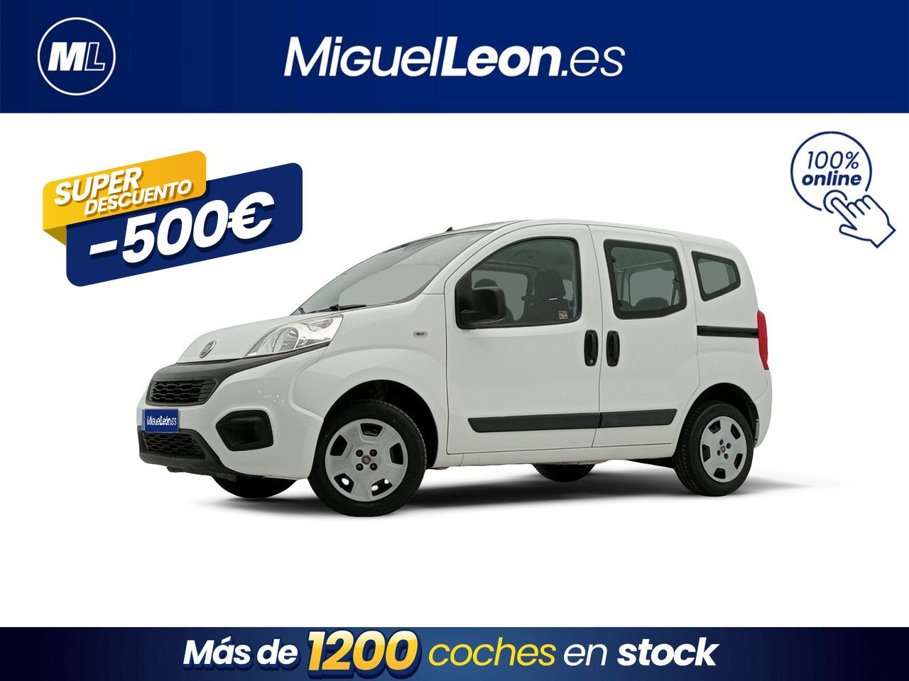 Gran nave  de segunda mano - fiat qubo 2018 /