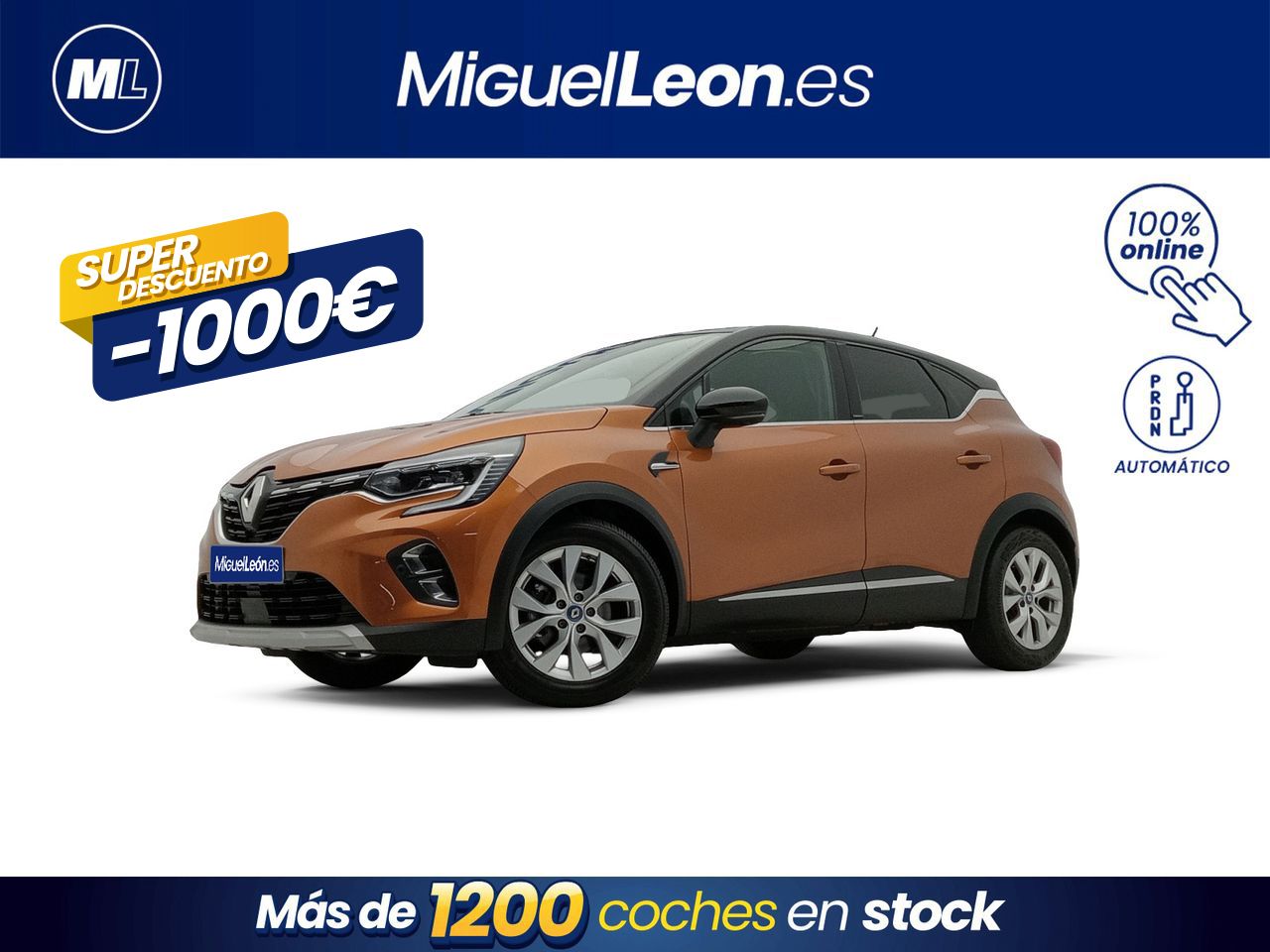 Renault clio aluminio  de segunda mano - renault captur 2021 /