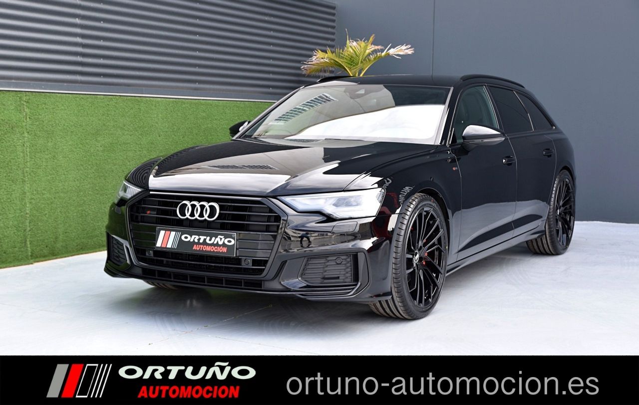 Audi A6 Avant Sport 40 TDI 150kW 204CV S tron.  S line, Hibrido, Full Black 