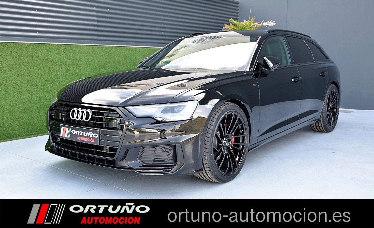 Audi A6 Avant Sport 40 TDI 150kW 204CV S tron.  S line, Hibrido, Full Black, ACC, Camara, CarPlay 