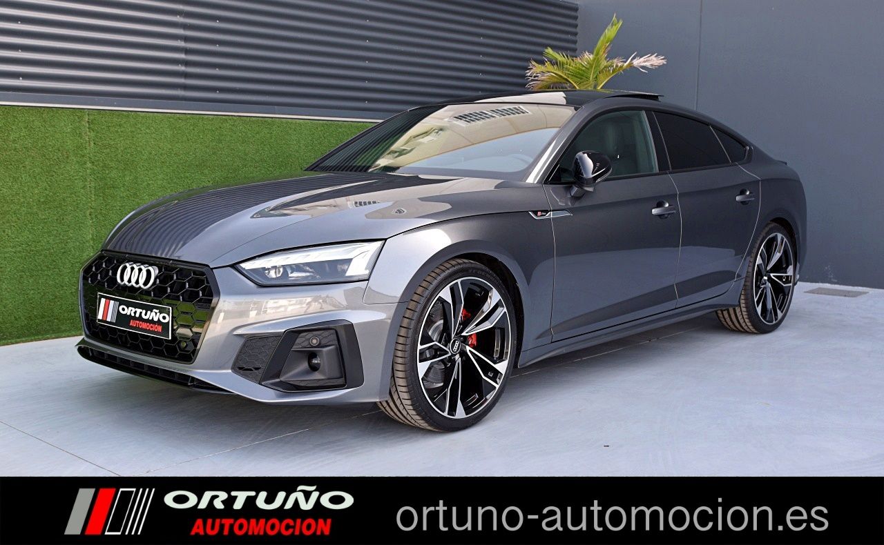 Audi A5 S line  35 TDI 120kW S tronic Sportback Hibrido, Matrix, Techo, CarPlay, Camara 