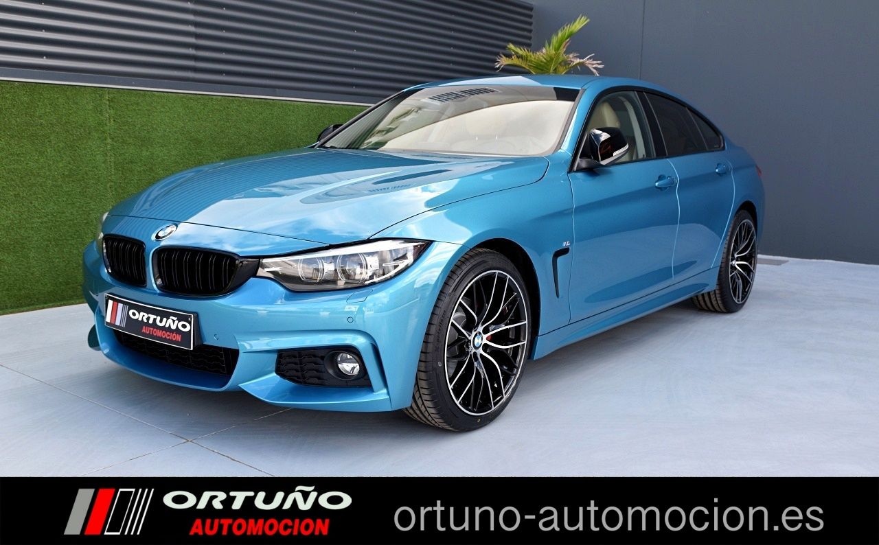 BMW Serie 4 Gran Coupé 418d 150CV Azul metalizado Snapper Rocks