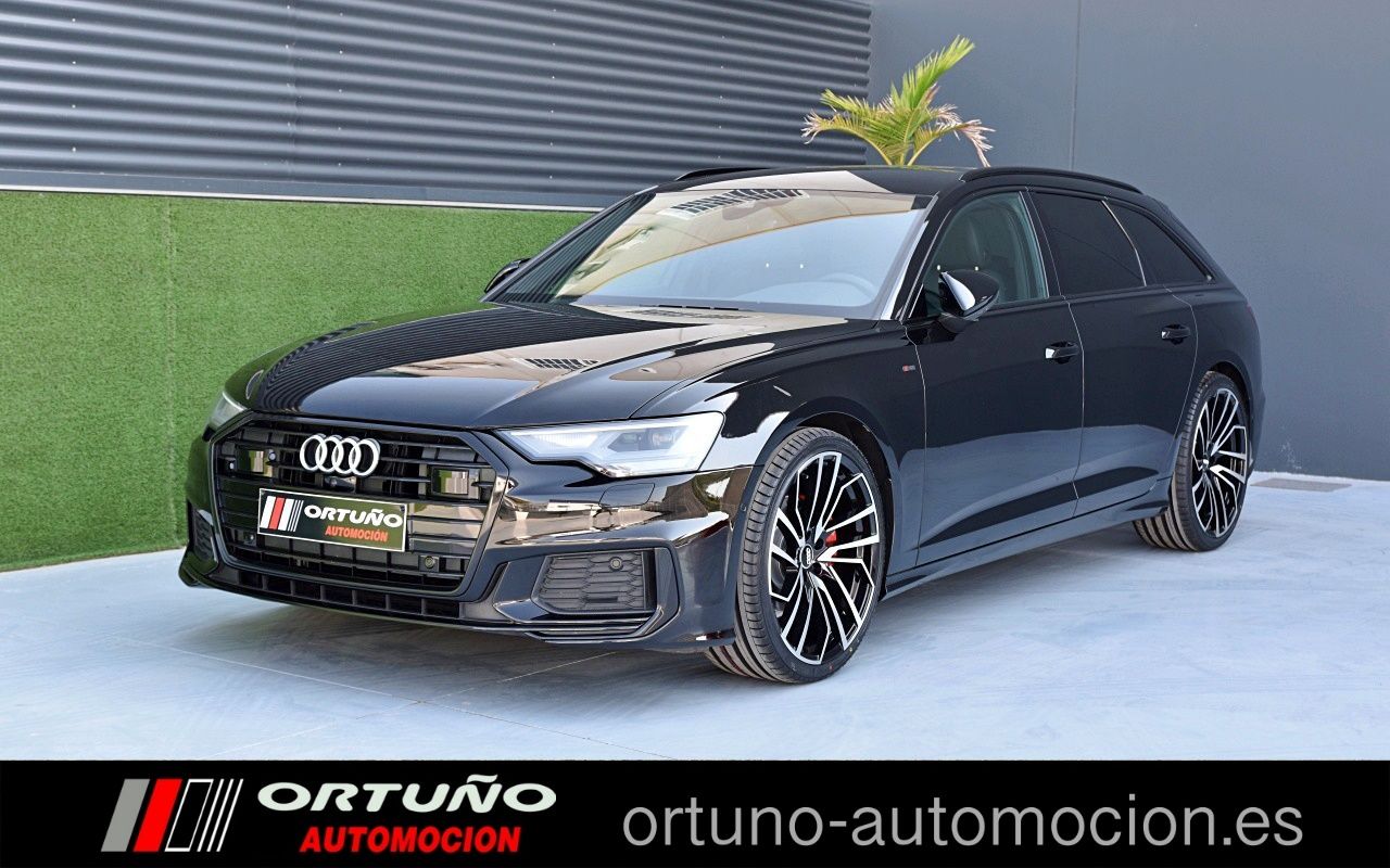 Audi A6 Avant Sport 40 TDI 150kW 204CV S tron.  S line, Hibrido, Full Black, ACC, Camaras 3D, CarPlay 