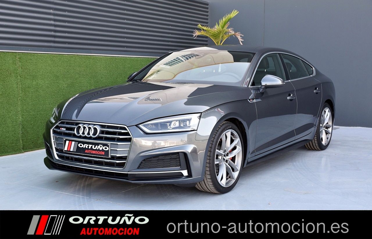Audi A5 Sportback sport 40 TDI S-tronic S line, Matrix, Gris Daytona