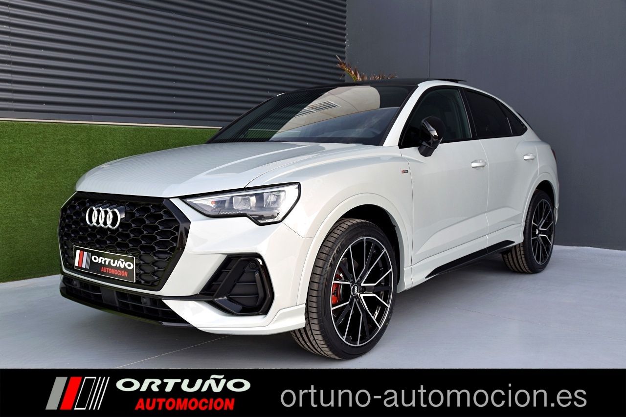 Audi Q3 Sportback 35 TDI 110kW 150CV S tronic Virtual Cockpit, S line, Tau Silver, Techo