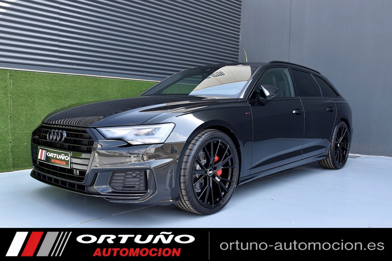 Audi A6 Avant Sport 40 TDI 150kW 204CV S tron.  S line, Hibrido, Full Black 