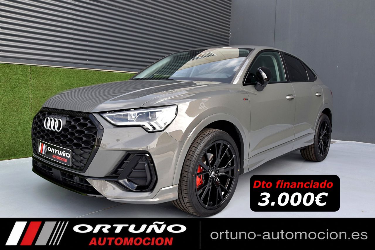 Audi Q3 Sportback 35 TDI 110kW 150CV S tronic Virtual Cockpit, Gris Cronos