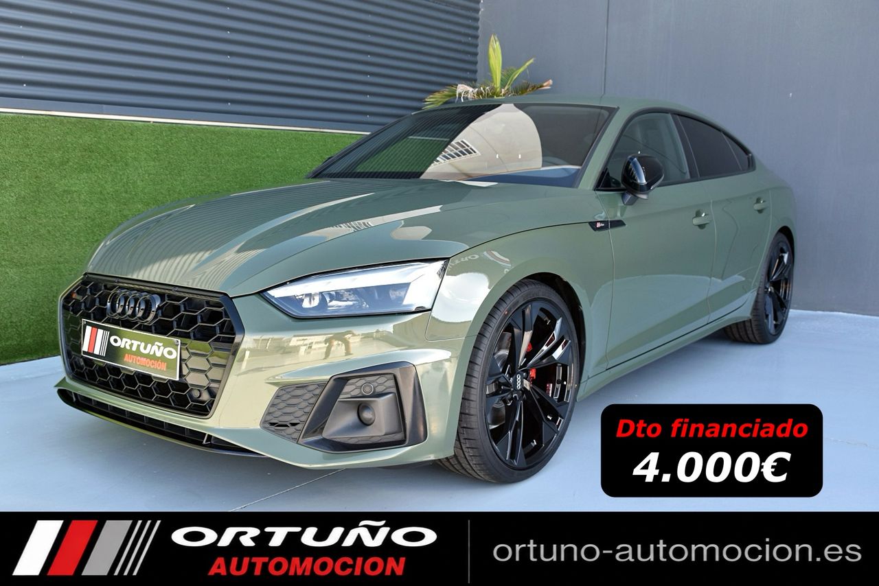 Audi A5 S line  35 TDI 120kW S tronic Sportback Hibrido, Matrix, CarPlay, Camara
