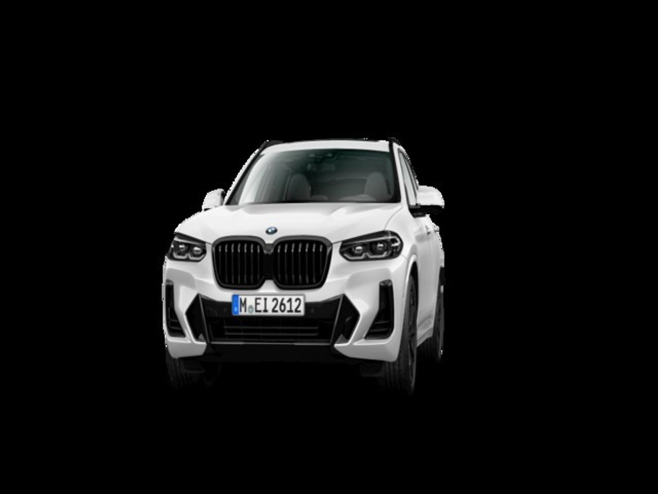 Automovil automatico negro  de segunda mano - bmw x3 2024 /