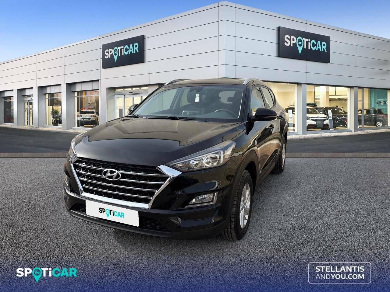 Hyundai tucson con pantalla multifuncion  de segunda mano - hyundai tucson 2019 /