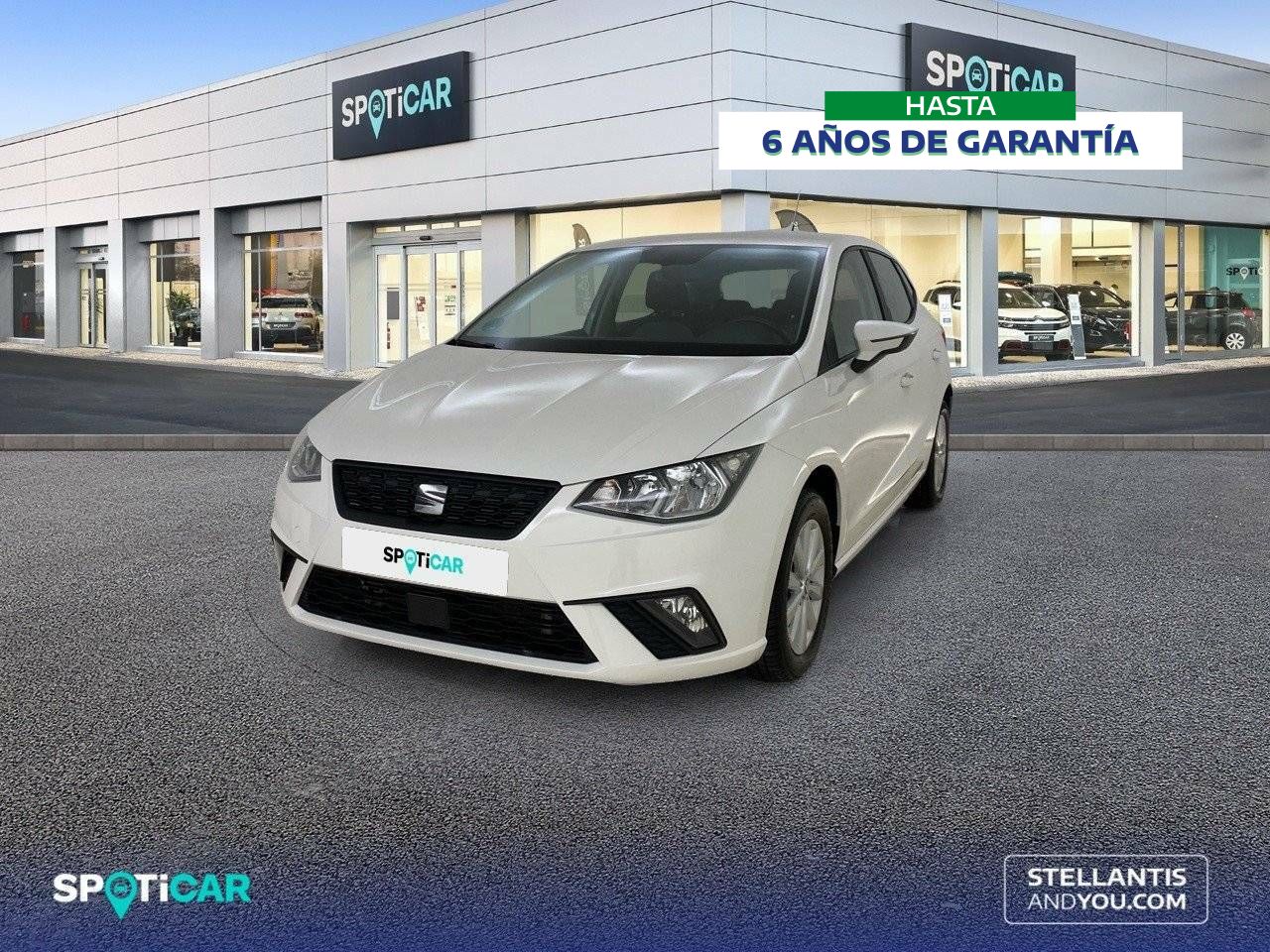 Ibiza 2021 blanco  de segunda mano - seat ibiza 2021 /