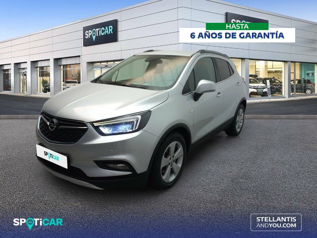 Opel mokka x plateado  de segunda mano - opel mokka x 2019 /