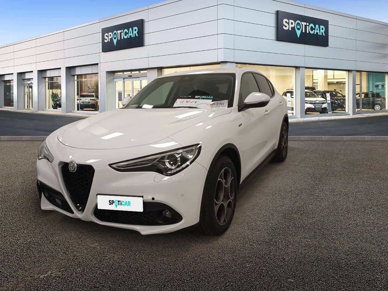 Alfa Romeo Stelvio ocasión segunda mano 2021 Diésel por 44.750€ en Valencia