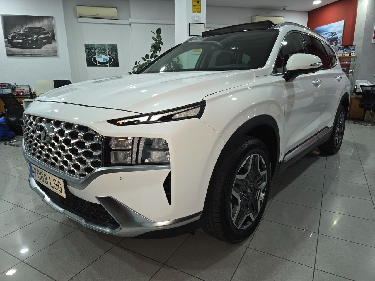 Retrovisores electricos plegables  de segunda mano - hyundai santa fe 2021 /