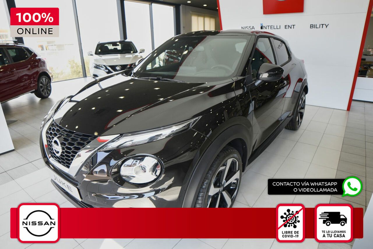 Mini con capota electrica y aire acondicionado  de segunda mano - nissan juke 2021 /