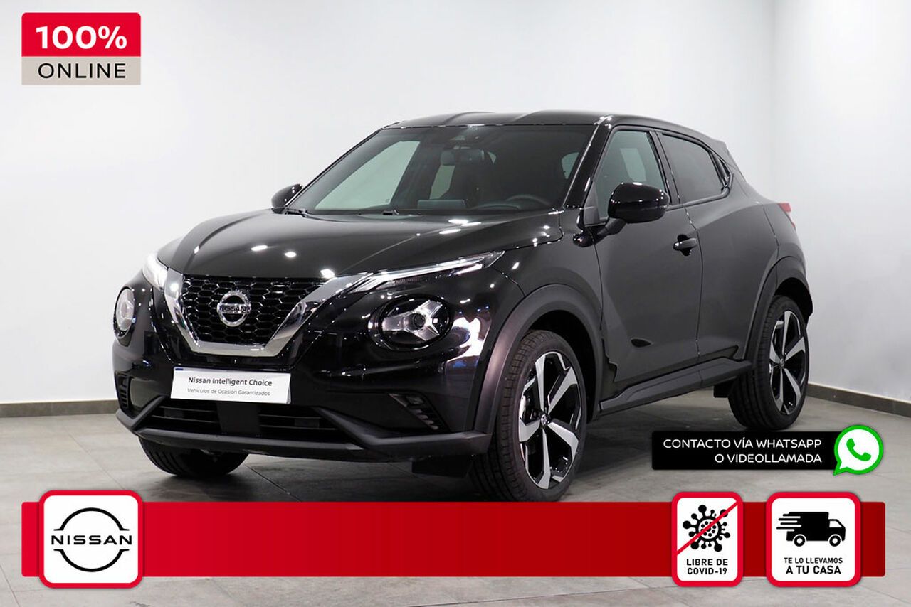 Mini con capota electrica y aire acondicionado  de segunda mano - nissan juke 2021 /