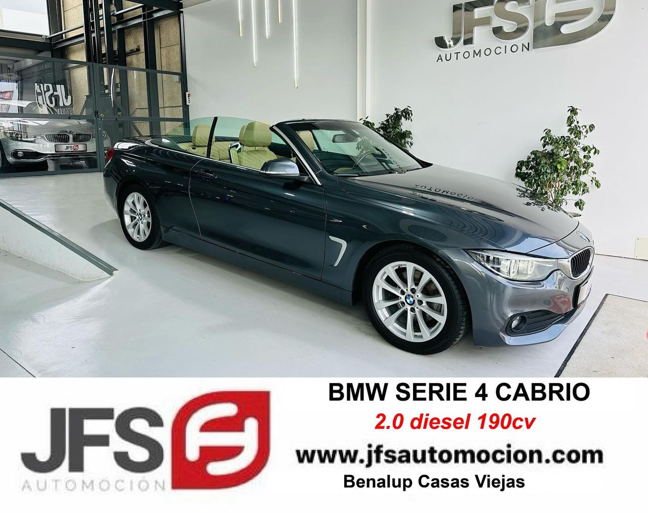 foto de bmw serie 4 cabrio 2018 de segunda mano