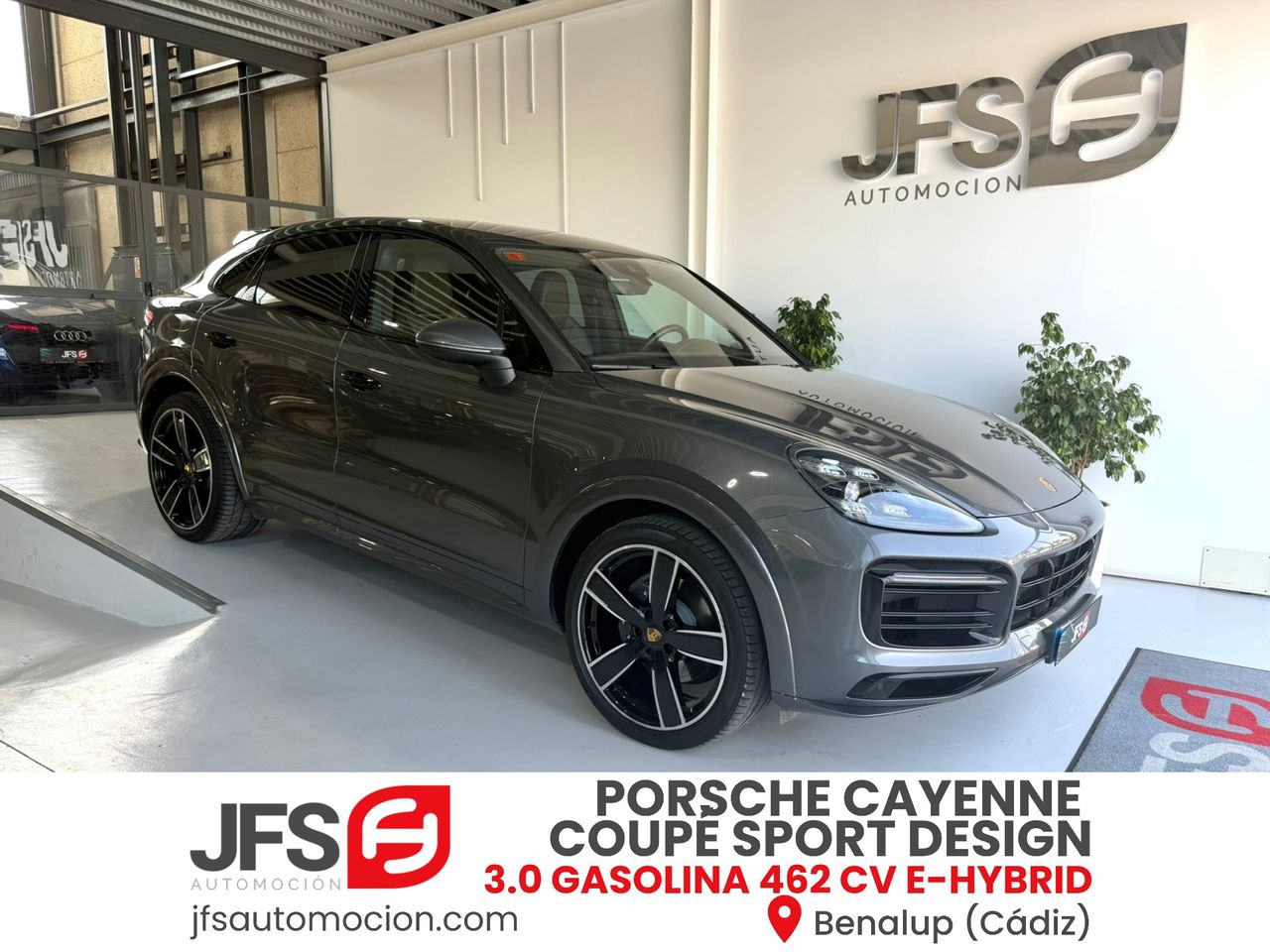 Porsche Cayenne Coupé 3.0 Gasolina Híbrido Enchufable 462 CV