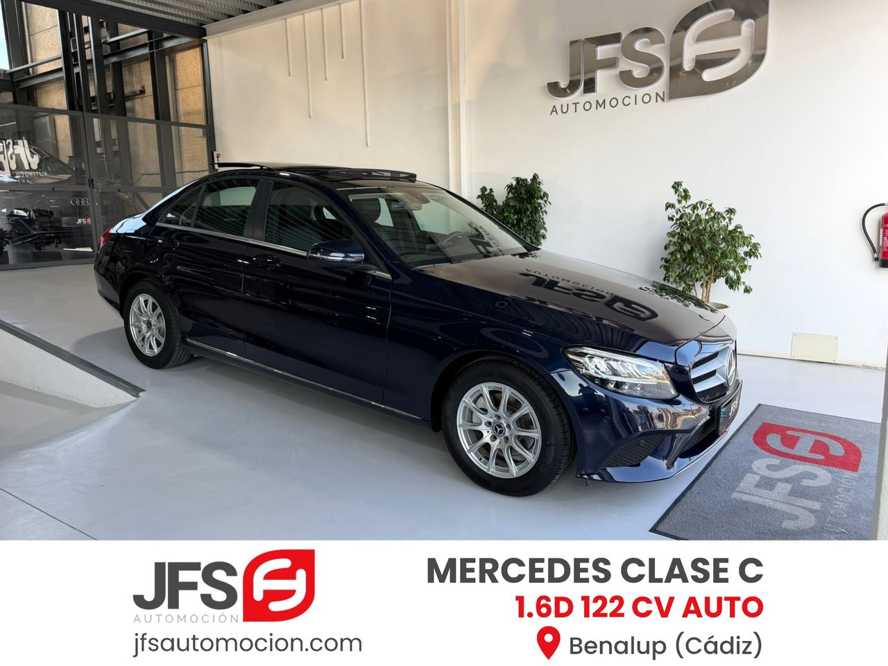 Mercedes Clase C 1.6D 122 CV Automático