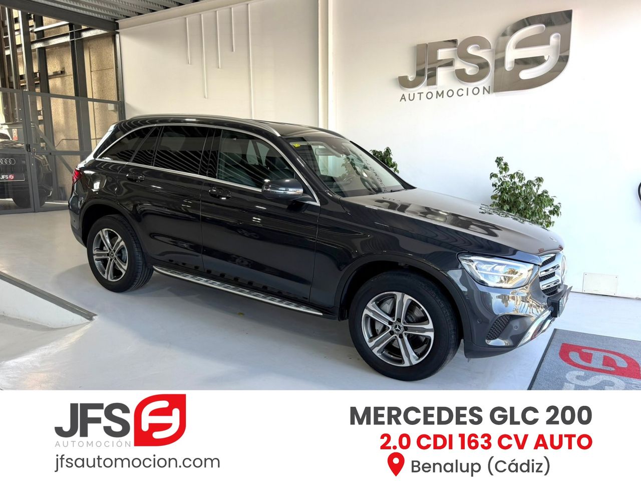 Mercedes GLC 200 4x4 2020 con 117.000 km en Cádiz