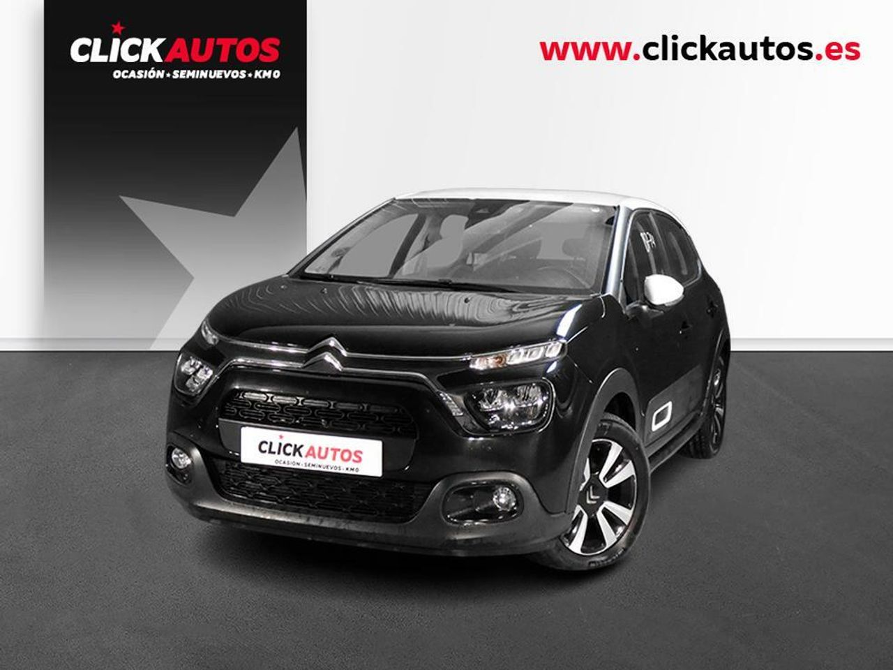 Automovil automatico negro  de segunda mano - citroën c3 2022 /