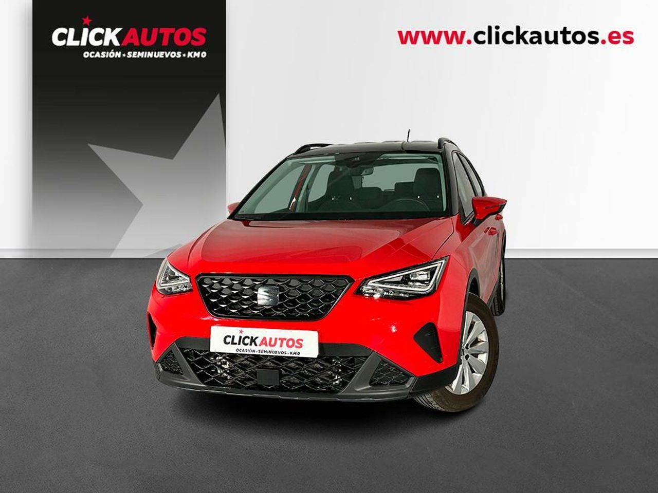 Arona 2021 rojo madrid  de segunda mano en Madrid - seat arona 2022 /