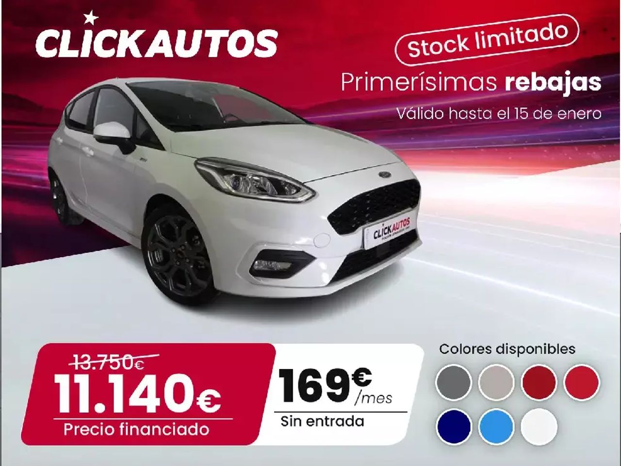 Fiesta st line 2022  de segunda mano - ford fiesta 2021 /
